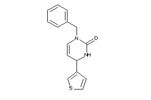 3-benzyl-6-(3-thienyl)-1,6-dihydropyrimidin-2-one