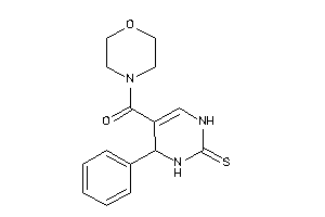 Morpholino-(4-phenyl-2-thioxo-3,4-dihydro-1H-pyrimidin-5-yl)methanone