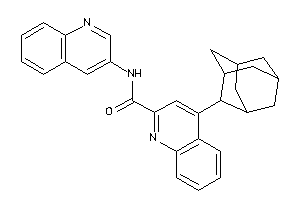 Image of 4-(2-adamantyl)-N-(3-quinolyl)quinaldamide
