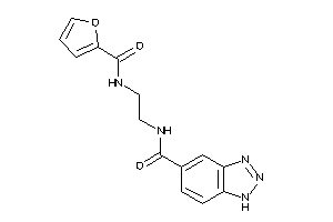 N-[2-(2-furoylamino)ethyl]-1H-benzotriazole-5-carboxamide