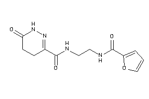 N-[2-(2-furoylamino)ethyl]-6-keto-4,5-dihydro-1H-pyridazine-3-carboxamide