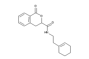 Image of N-(2-cyclohexen-1-ylethyl)-1-keto-isochroman-3-carboxamide