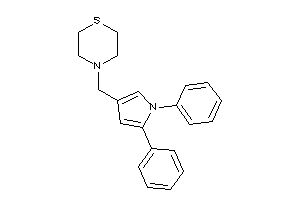 4-[(1,5-diphenylpyrrol-3-yl)methyl]thiomorpholine