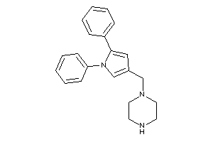 1-[(1,5-diphenylpyrrol-3-yl)methyl]piperazine