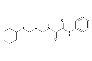 N-[3-(cyclohexoxy)propyl]-N'-phenyl-oxamide