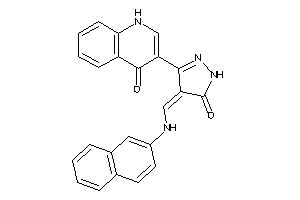 3-[5-keto-4-[(2-naphthylamino)methylene]-2-pyrazolin-3-yl]-4-quinolone