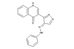 3-[4-(phenylhydrazono)pyrazol-3-yl]-4-quinolone