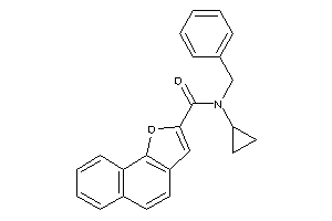 N-benzyl-N-cyclopropyl-benzo[g]benzofuran-2-carboxamide