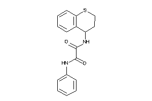 N'-phenyl-N-thiochroman-4-yl-oxamide