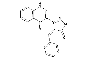 3-(4-benzal-5-keto-2-pyrazolin-3-yl)-4-quinolone