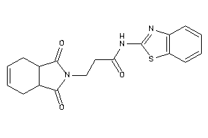 N-(1,3-benzothiazol-2-yl)-3-(1,3-diketo-3a,4,7,7a-tetrahydroisoindol-2-yl)propionamide