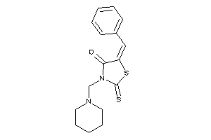 5-benzal-3-(piperidinomethyl)-2-thioxo-thiazolidin-4-one