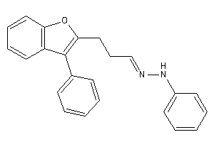 Phenyl-[3-(3-phenylbenzofuran-2-yl)propylideneamino]amine