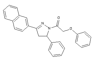 1-[3-(2-naphthyl)-5-phenyl-2-pyrazolin-1-yl]-2-phenoxy-ethanone