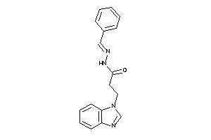 N-(benzalamino)-3-(benzimidazol-1-yl)propionamide