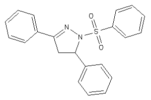 1-besyl-3,5-diphenyl-2-pyrazoline