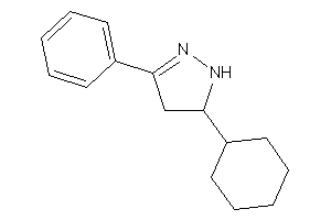 3-cyclohexyl-5-phenyl-2-pyrazoline