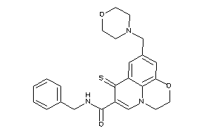 N-benzyl-(morpholinomethyl)-thioxo-BLAHcarboxamide