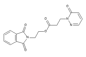 3-(6-ketopyridazin-1-yl)propionic Acid 2-phthalimidoethyl Ester