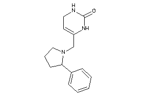 Image of 6-[(2-phenylpyrrolidino)methyl]-3,4-dihydro-1H-pyrimidin-2-one