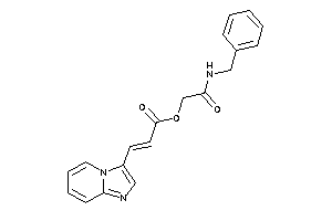 Image of 3-imidazo[1,2-a]pyridin-3-ylacrylic Acid [2-(benzylamino)-2-keto-ethyl] Ester