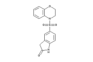 5-(2,3-dihydro-1,4-benzoxazin-4-ylsulfonyl)oxindole