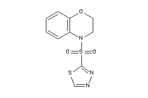 Image of 4-(1,3,4-thiadiazol-2-ylsulfonyl)-2,3-dihydro-1,4-benzoxazine