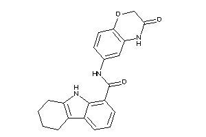 N-(3-keto-4H-1,4-benzoxazin-6-yl)-6,7,8,9-tetrahydro-5H-carbazole-1-carboxamide