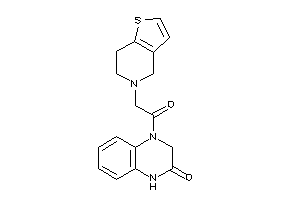 4-[2-(6,7-dihydro-4H-thieno[3,2-c]pyridin-5-yl)acetyl]-1,3-dihydroquinoxalin-2-one