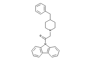 2-(4-benzylpiperidino)-1-carbazol-9-yl-ethanone