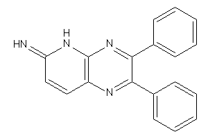 Image of (2,3-diphenyl-5H-pyrido[2,3-b]pyrazin-6-ylidene)amine