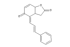 4-cinnamylidene-3a,7a-dihydro-3H-benzofuran-2,5-quinone