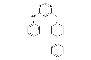 Phenyl-[4-[(4-phenylpiperazino)methyl]-s-triazin-2-yl]amine