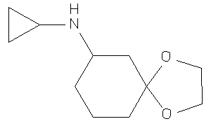 Cyclopropyl(1,4-dioxaspiro[4.5]decan-7-yl)amine