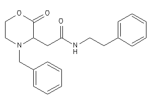 2-(4-benzyl-2-keto-morpholin-3-yl)-N-phenethyl-acetamide