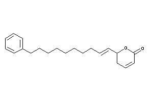 Image of 2-(10-phenyldec-1-enyl)-2,3-dihydropyran-6-one