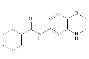 N-(3,4-dihydro-2H-1,4-benzoxazin-6-yl)cyclohexanecarboxamide