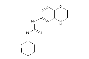Image of 1-cyclohexyl-3-(3,4-dihydro-2H-1,4-benzoxazin-6-yl)urea