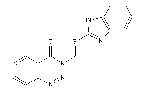 3-[(1H-benzimidazol-2-ylthio)methyl]-1,2,3-benzotriazin-4-one