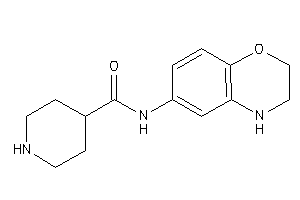 N-(3,4-dihydro-2H-1,4-benzoxazin-6-yl)isonipecotamide