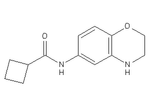 N-(3,4-dihydro-2H-1,4-benzoxazin-6-yl)cyclobutanecarboxamide