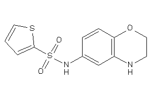 N-(3,4-dihydro-2H-1,4-benzoxazin-6-yl)thiophene-2-sulfonamide