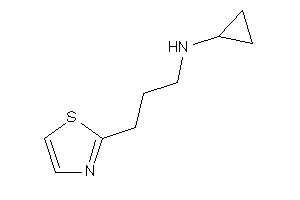 Cyclopropyl(3-thiazol-2-ylpropyl)amine