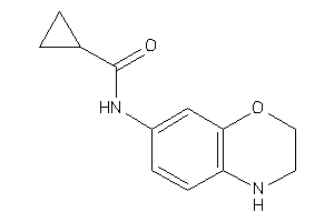 N-(3,4-dihydro-2H-1,4-benzoxazin-7-yl)cyclopropanecarboxamide