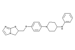 [1-[4-(2,3-dihydroimidazo[2,1-b]oxazol-2-ylmethoxy)phenyl]-4-piperidyl]-phenyl-amine