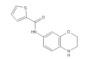 N-(3,4-dihydro-2H-1,4-benzoxazin-7-yl)thiophene-2-carboxamide