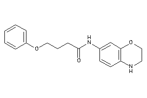 N-(3,4-dihydro-2H-1,4-benzoxazin-7-yl)-4-phenoxy-butyramide
