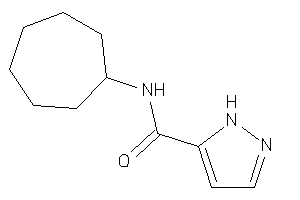 N-cycloheptyl-1H-pyrazole-5-carboxamide