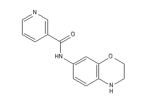 N-(3,4-dihydro-2H-1,4-benzoxazin-7-yl)nicotinamide