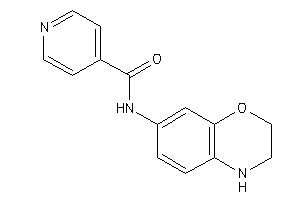 N-(3,4-dihydro-2H-1,4-benzoxazin-7-yl)isonicotinamide